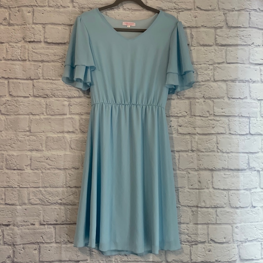 baby blue neesees dresses dress in amazing condition